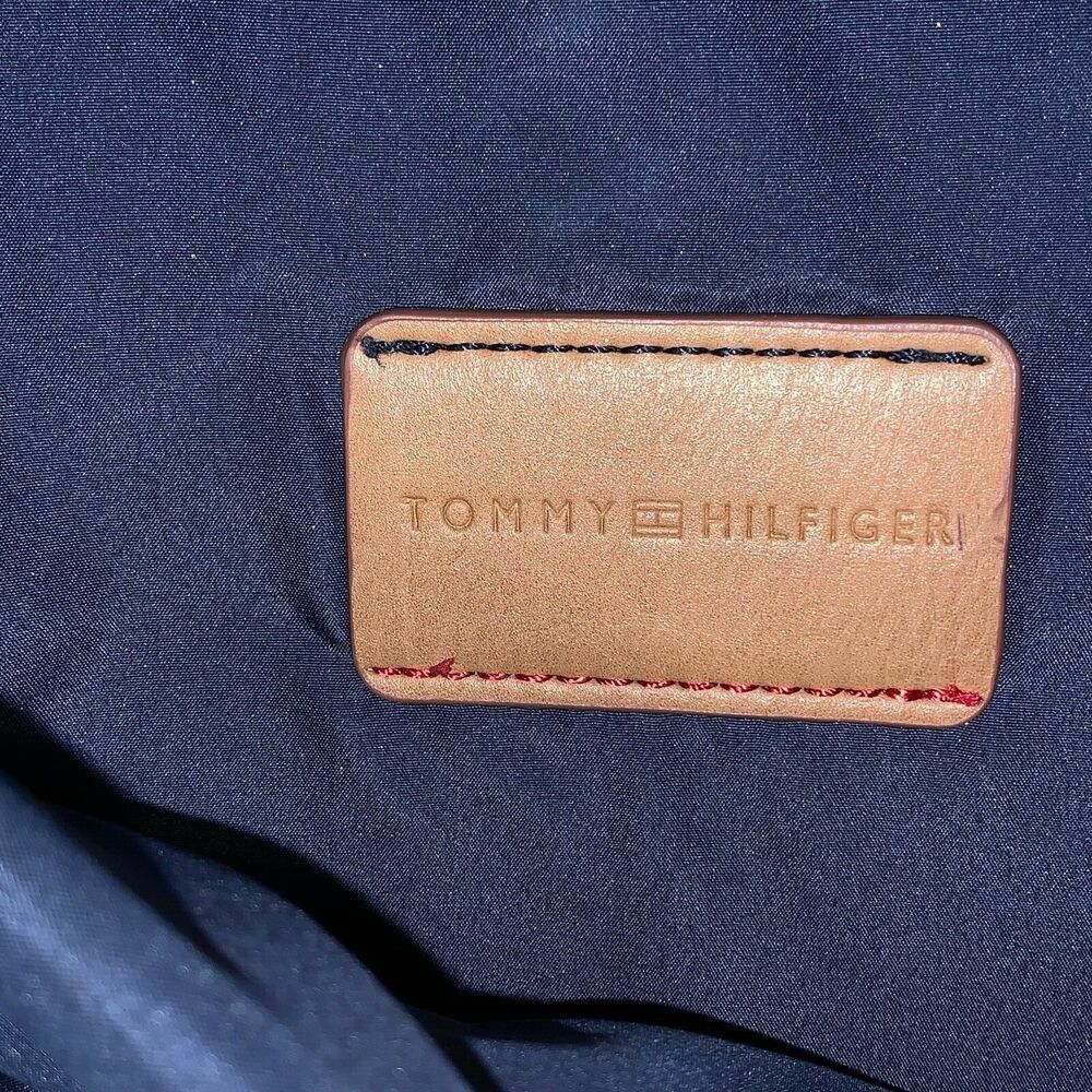 Tommy Hilfiger Spell Out School Bag Backpack VTG - Picture 8 of 10
